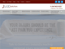 Tablet Screenshot of jmksolicitors.com